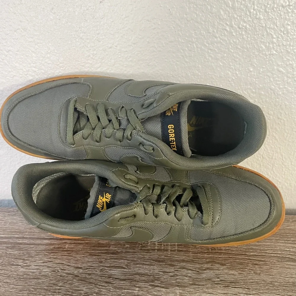 Nike Air Force 1 Low Gore-Tex Medium Olive Gum Mens 11.5 CK2630-200